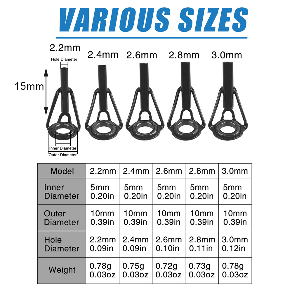 Fishing Rod Guides Fishing Rod – Fishing Rod Tip Replacement recenzja i cena