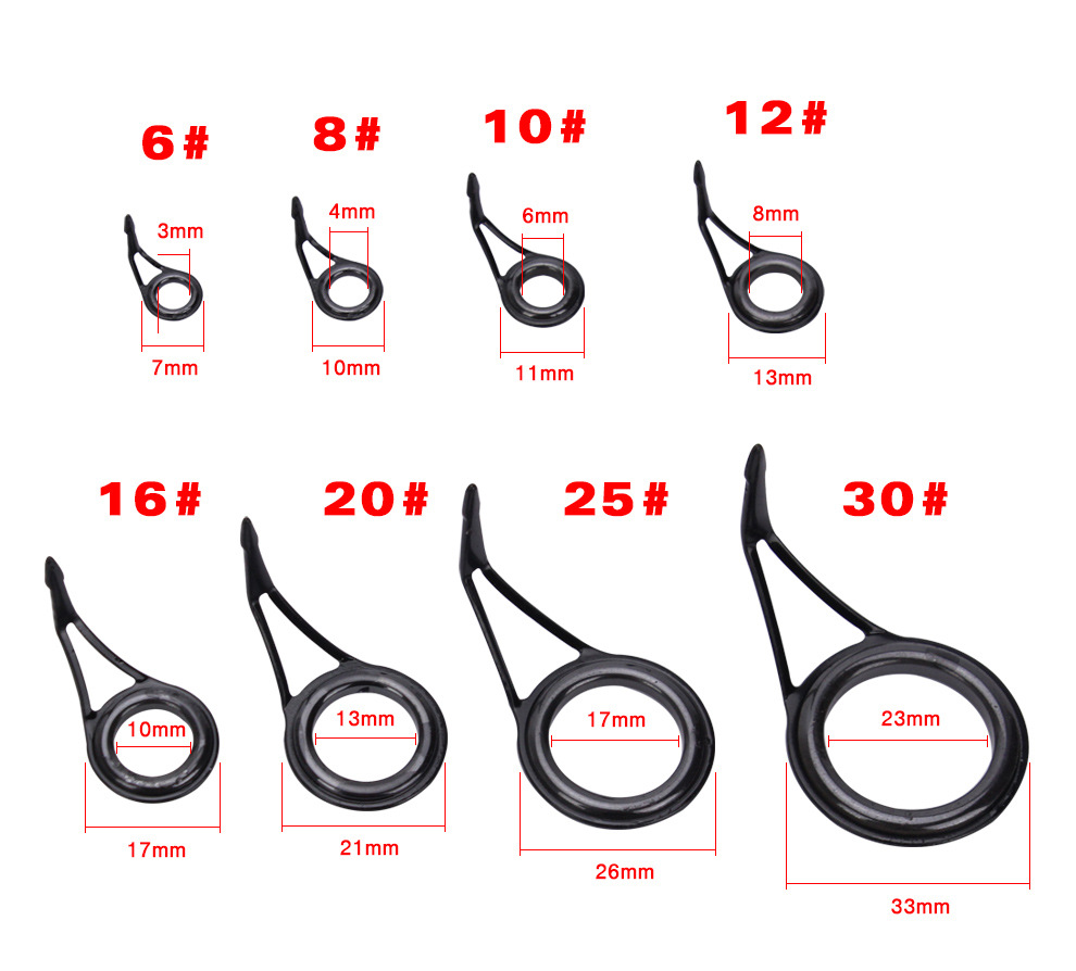 Fishing Rod Guide Ring Stainle – Fishing Rod Guide Replacement recenzja i cena