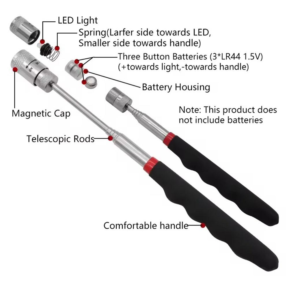 Telescopic Magnetic Pen with L – Fishing Rod Telescopic recenzja i cena