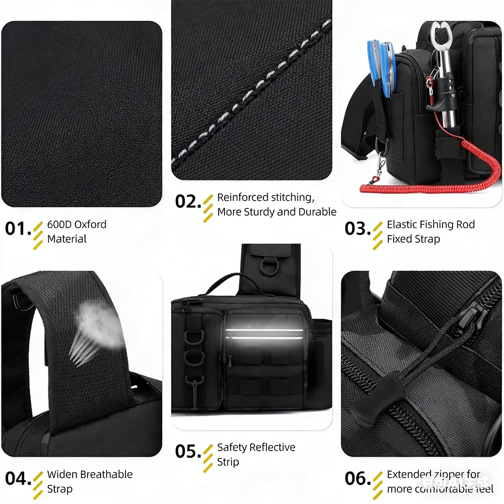 Fishing Backpack with Rod Hold – Fishing Rod Holder recenzja i cena