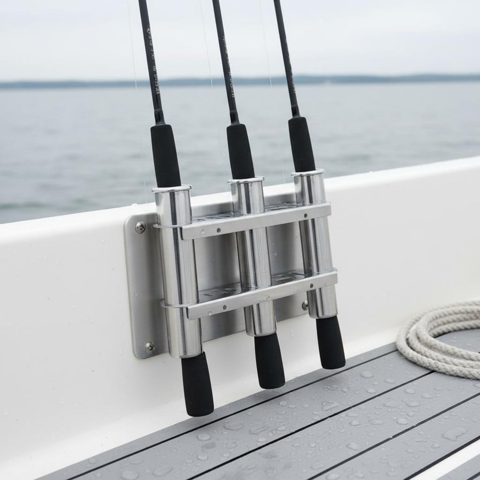 Stainless Steel Boat Rod Holde – Fishing Rod Rack recenzja i cena
