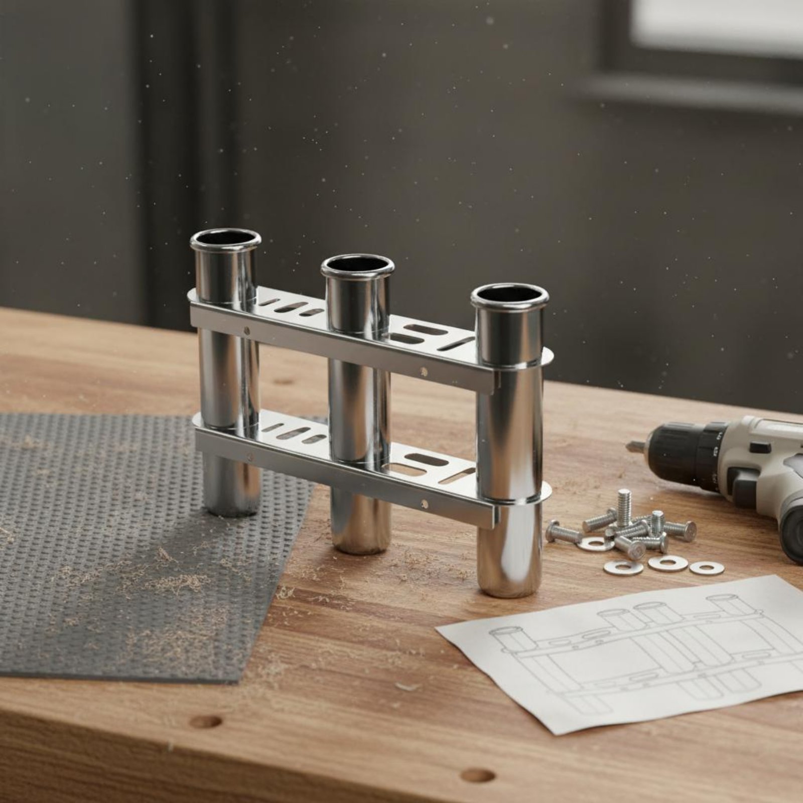 Stainless Steel Boat Rod Holde – Fishing Rod Rack recenzja i cena