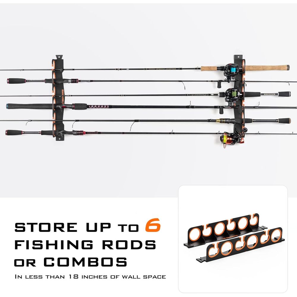 Rod Holder Organizer: Wall/Cei – Fishing Rod Combo recenzja i cena