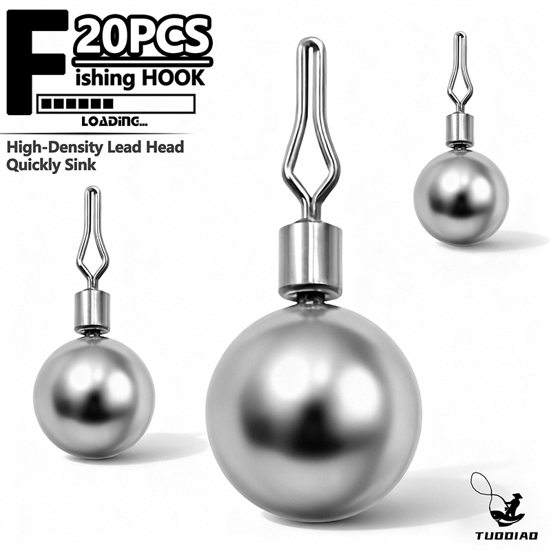 [TUODIAO] Round Drop Shot Sink – Fishing Rod Building Kit recenzja i cena