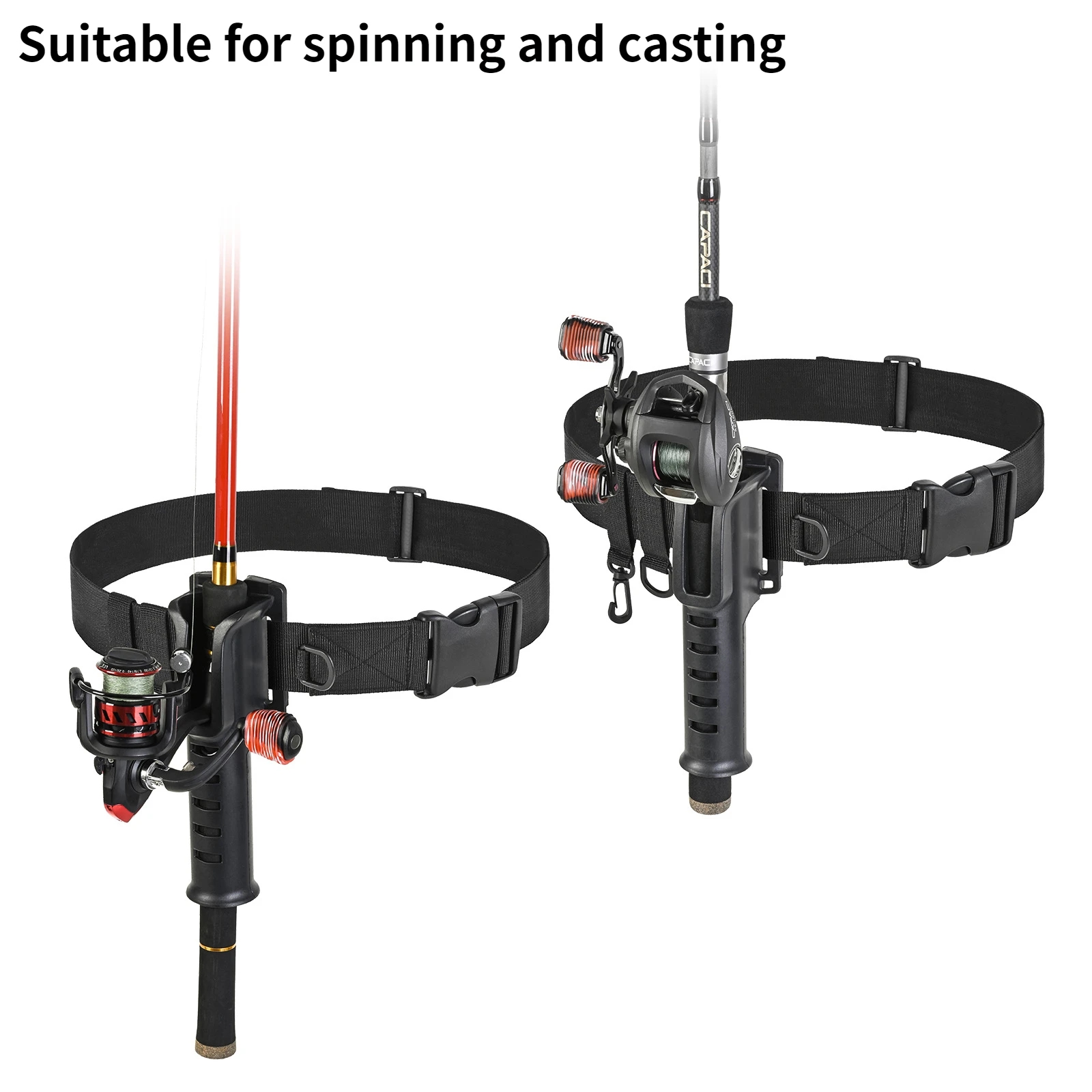 Hanging Fishing Waist Belt Rod – Fishing Rod Fly recenzja i cena