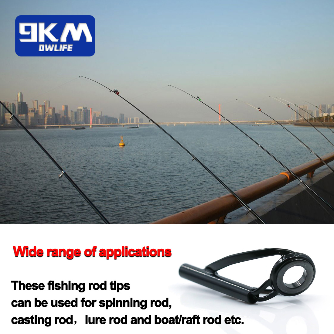 Fishing Rod Guide Tip Repair K – Fishing Rod Tip Replacement recenzja i cena