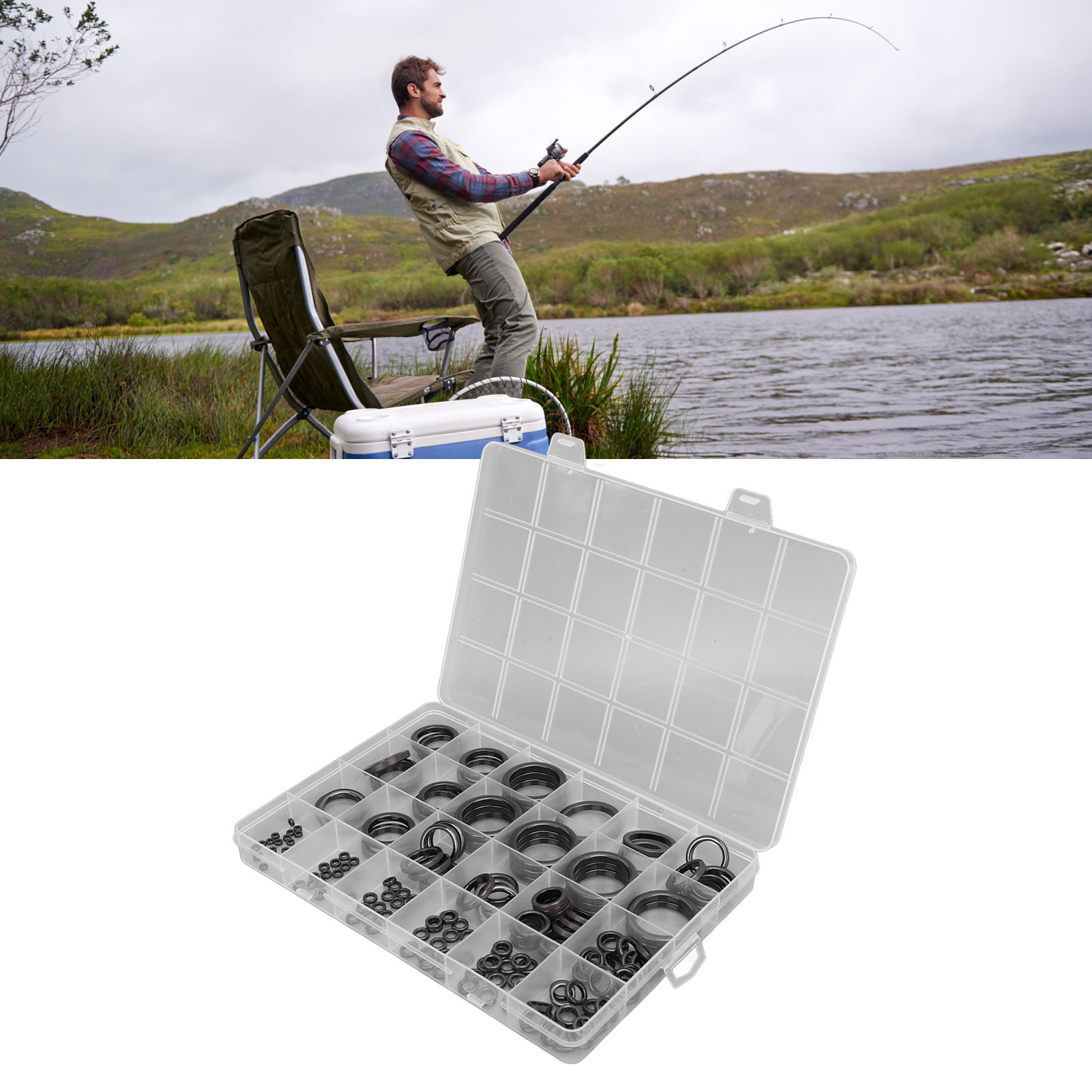 Fishing Rod Guide Repair Kit F – Fishing Rod Guide Replacement recenzja i cena