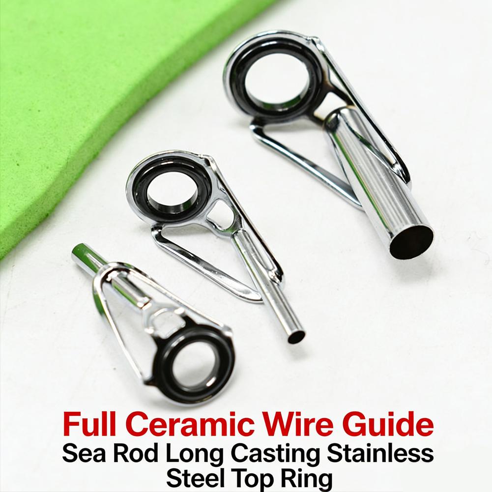 Rod Tip Repair Kit 10pcs Fishi – Fishing Rod Guide Replacement recenzja i cena