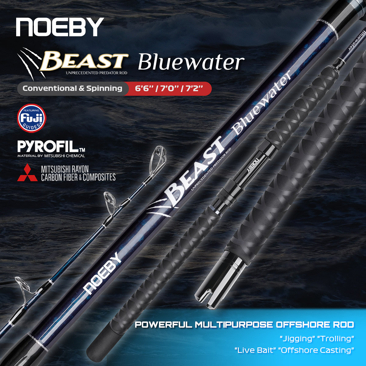 Noeby Beast Offshore Casting F – Fishing Rod Surf recenzja i cena