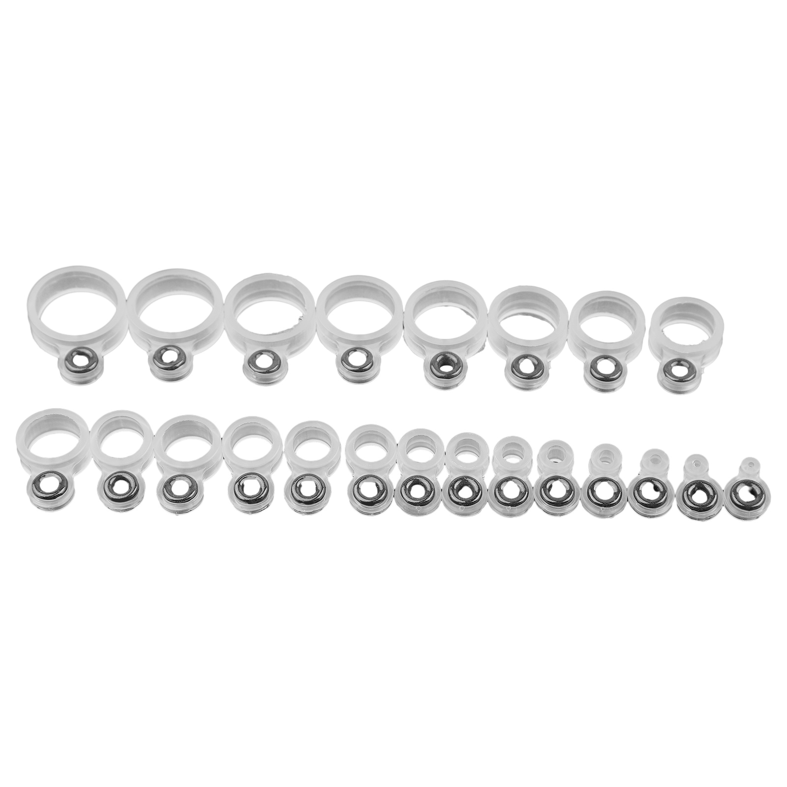 14/22Pcs Fishing Rod Eyelet Re – Fishing Rod Guide Replacement recenzja i cena