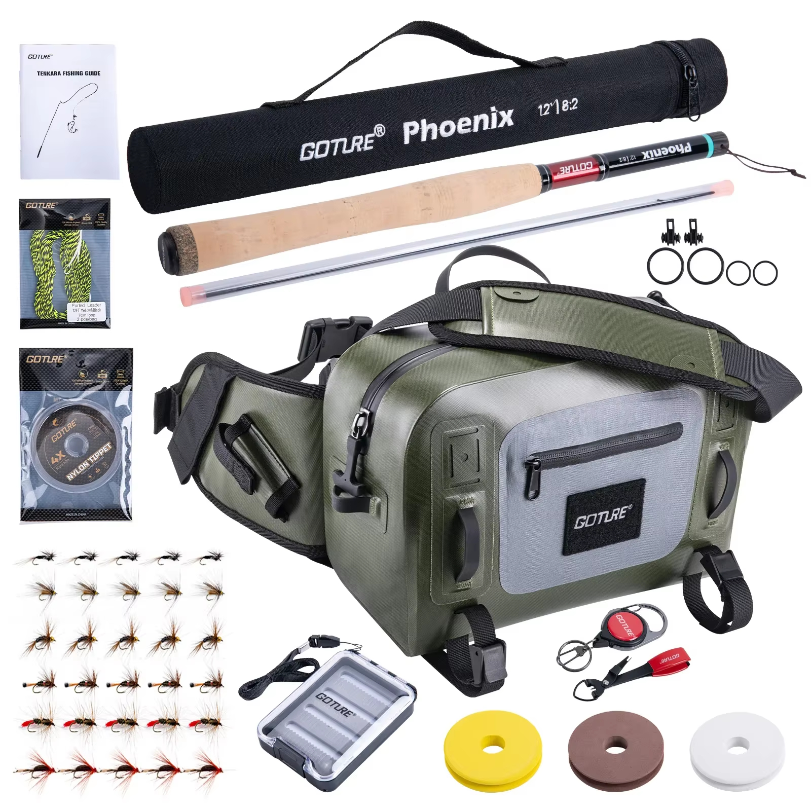 Goture 3.6m Tenkara Rod Set wi – Fishing Rod Fly recenzja i cena