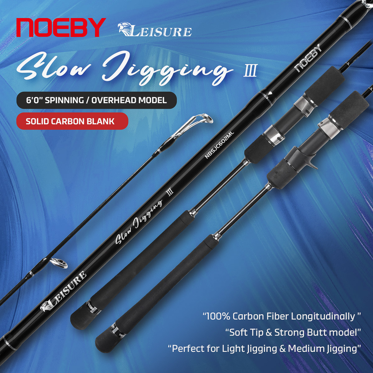 Noeby New Slow Jigging Fishing – Fishing Rod Surf recenzja i cena