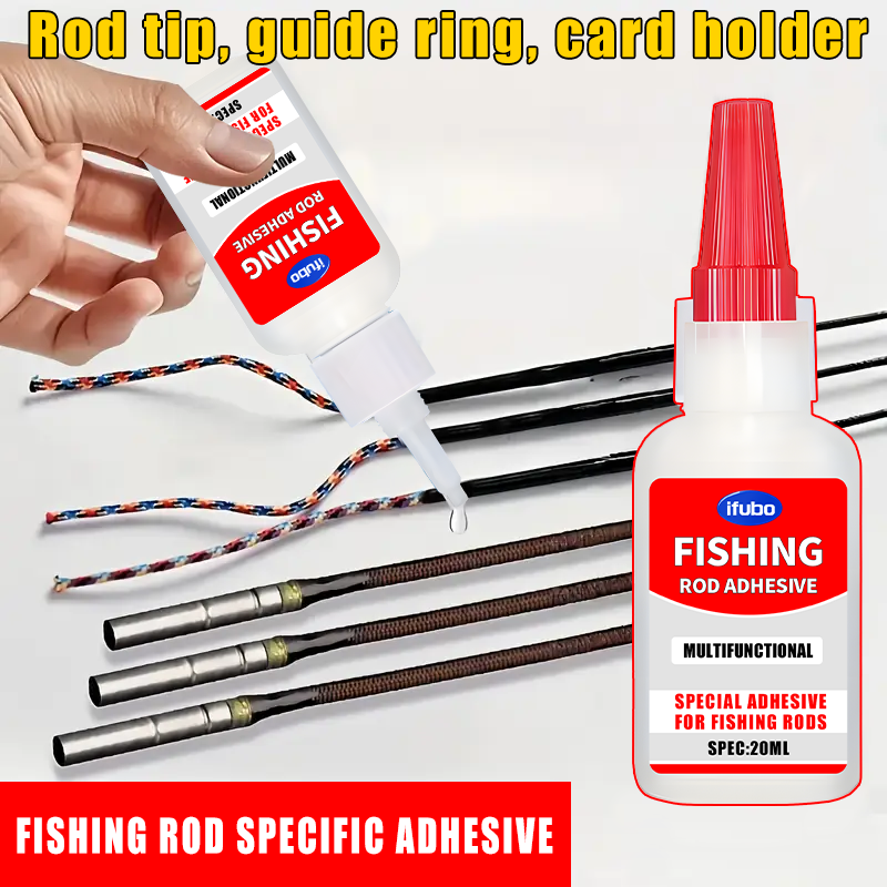 Ifubo Fishing Rod Adhesive, Mu – Fishing Rod Guide Replacement recenzja i cena