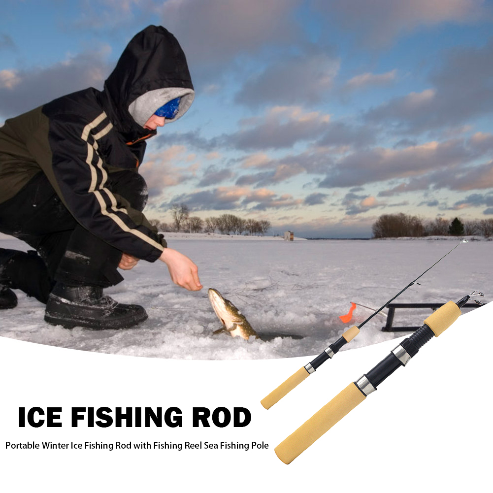 Ice Fishing Rod Portable Spinn – Fishing Rod Ice recenzja i cena