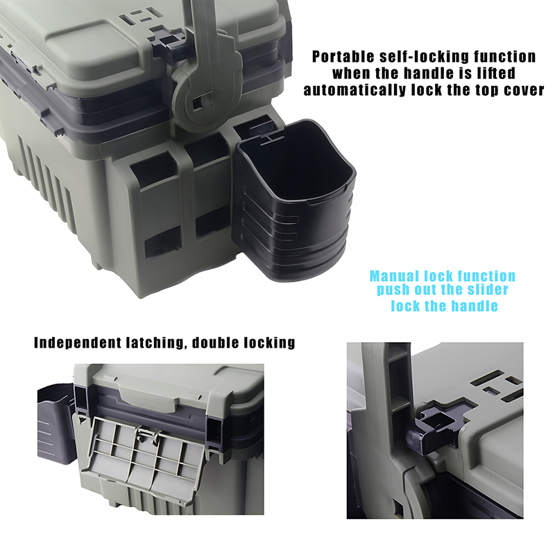 JSFUN Fishing Box Barrel Holde – Fishing Rod Travel recenzja i cena