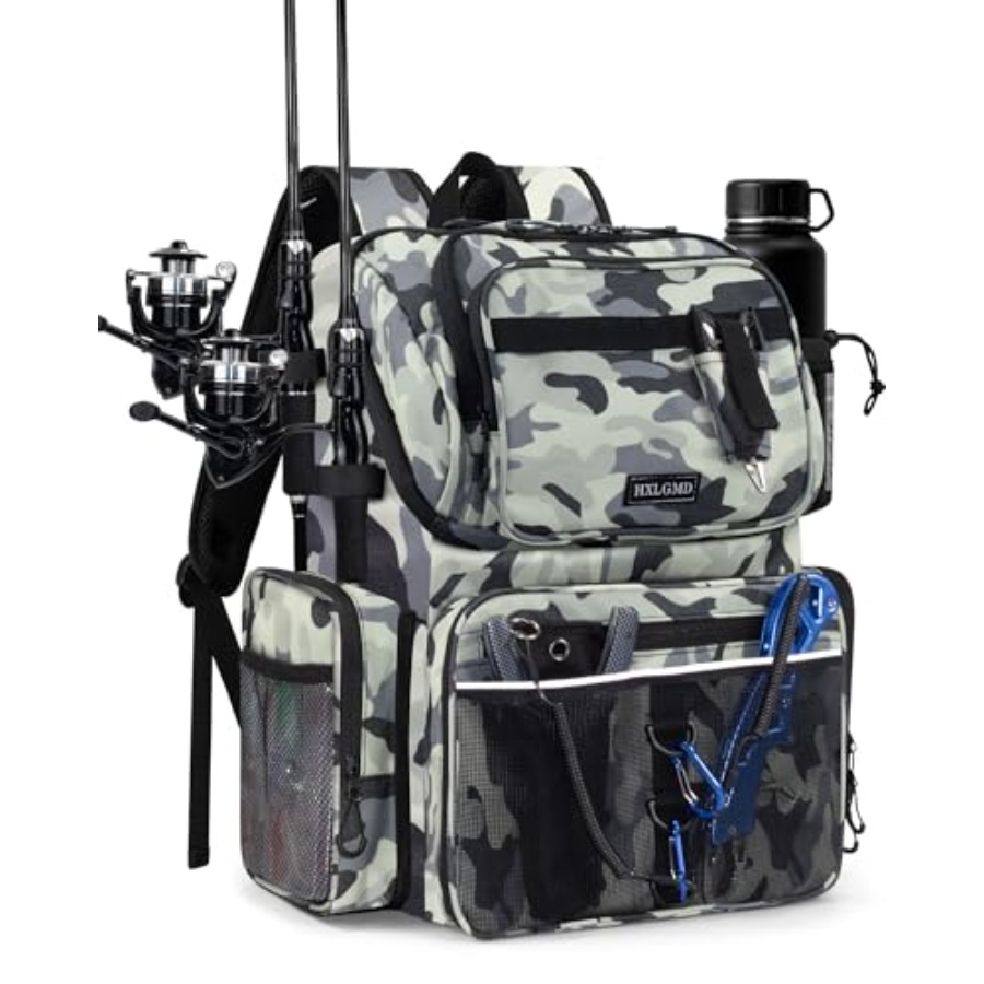 Fishing Backpack with Rod Hold – Fishing Rod Holder recenzja i cena