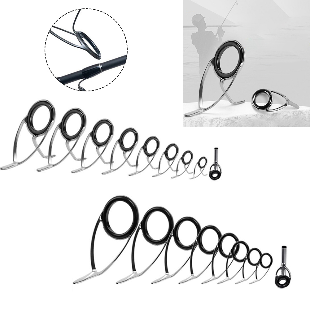 9pcs Stainless Steel Fishing R – Fishing Rod Repair Kit recenzja i cena