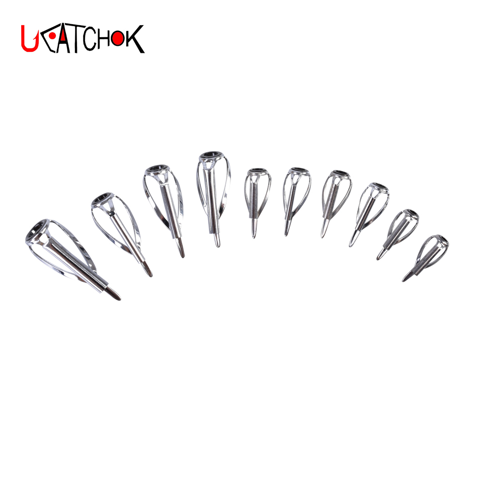 10pcs/pack top guide enhanced  – Fishing Rod Guide Replacement recenzja i cena