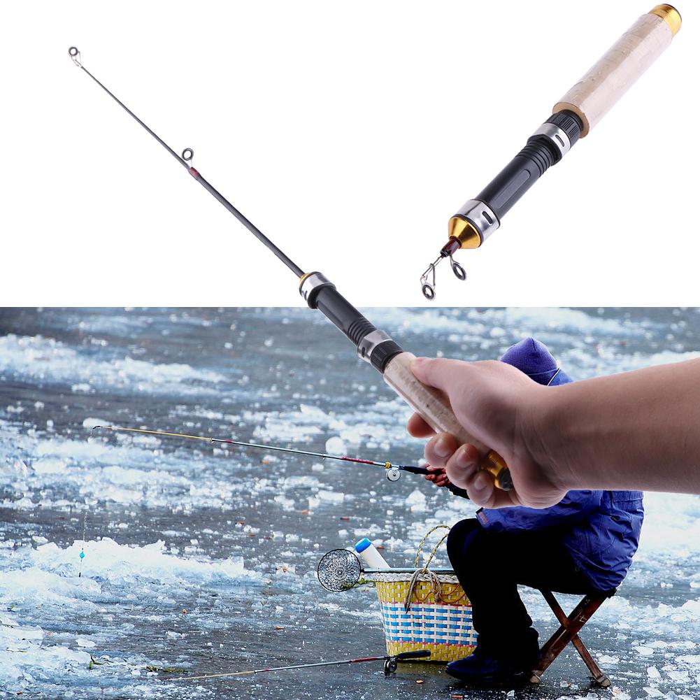 60cm Mini Telescopic Ice Fishi – Fishing Rod Carbon Fiber recenzja i cena