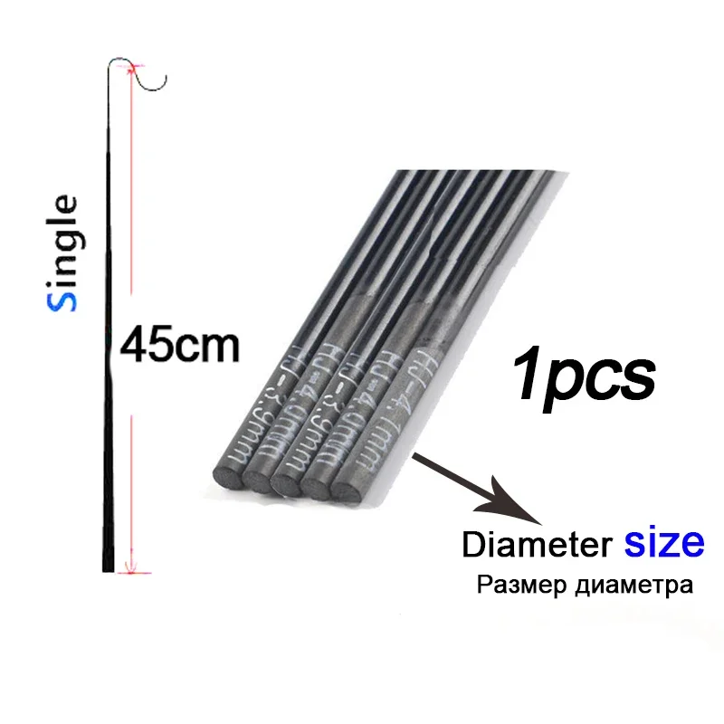 1.4mm-2.1mm 1 pieces 45cm Fish – Fishing Rod Tip Replacement recenzja i cena