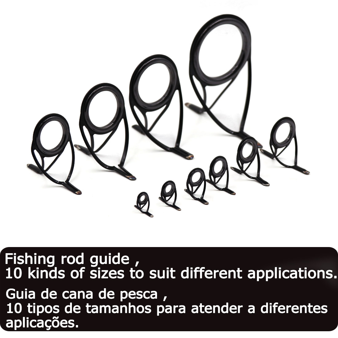 9KM OB Curved Rod Guide Kit 10 – Fishing Rod Guide Replacement recenzja i cena