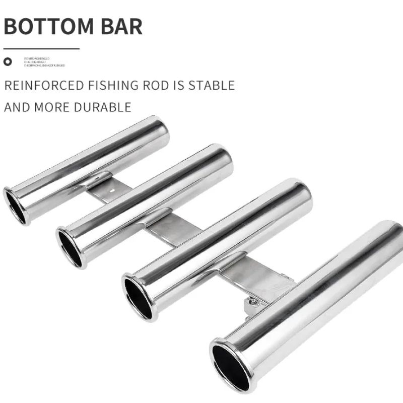 Stainless Steel 4 Tubes Rod ho – Fishing Rod Rack recenzja i cena