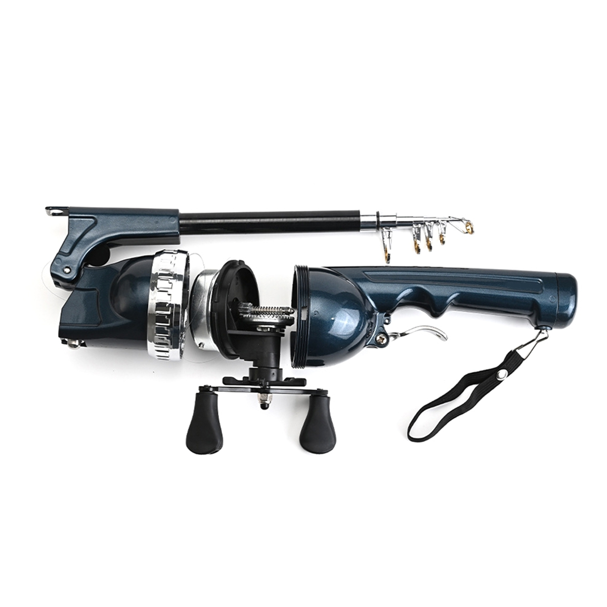 X59A_Portable Folding Fishing  – Fishing Rod Fly recenzja i cena