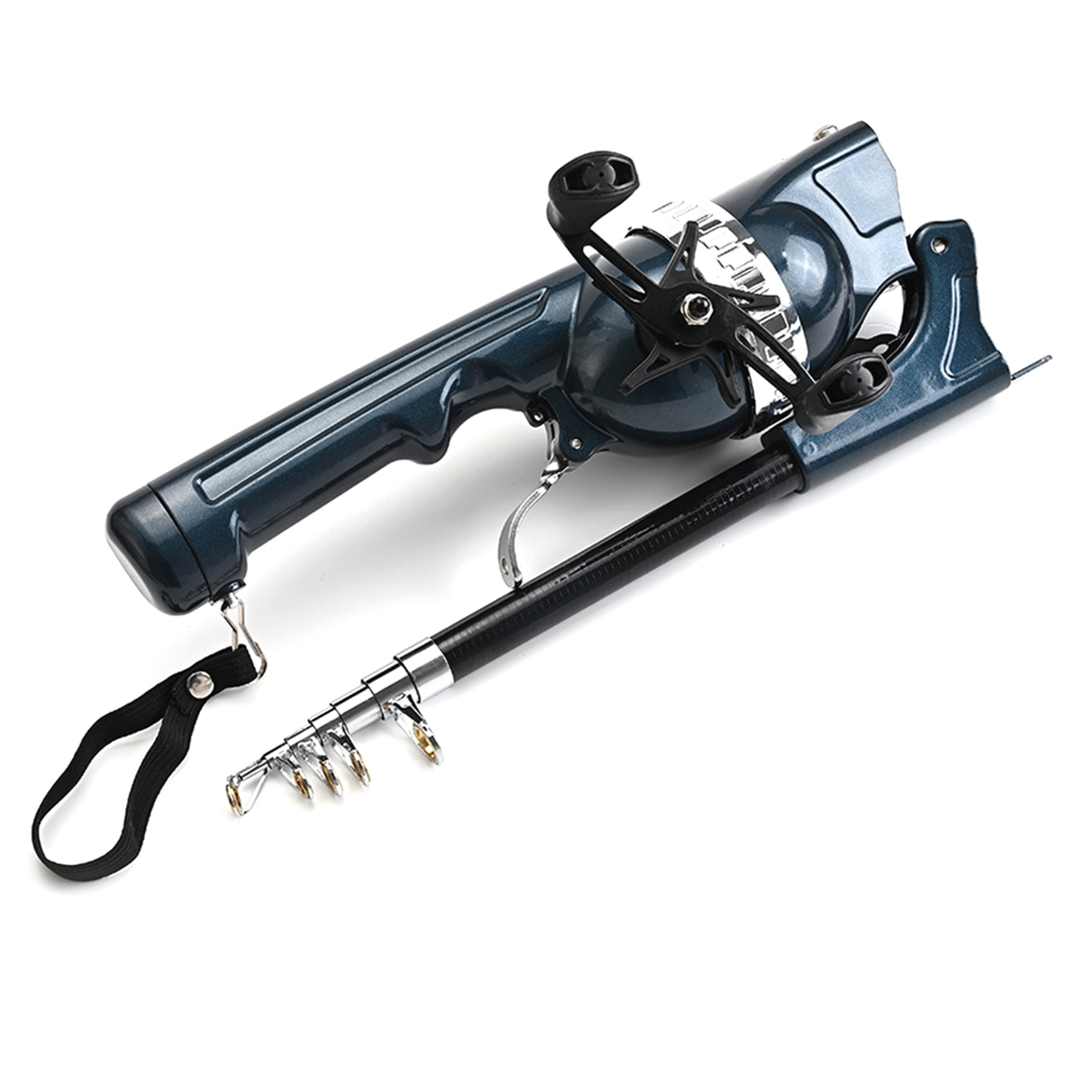 X59A_Portable Folding Fishing  – Fishing Rod Fly recenzja i cena