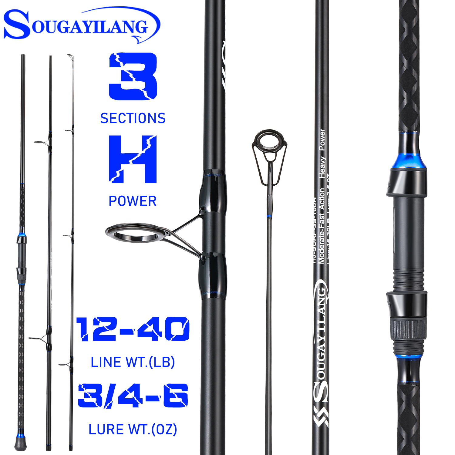 Sougayilang 2.7/3.0/3.3/3.6m 3 – Fishing Rod Surf recenzja i cena