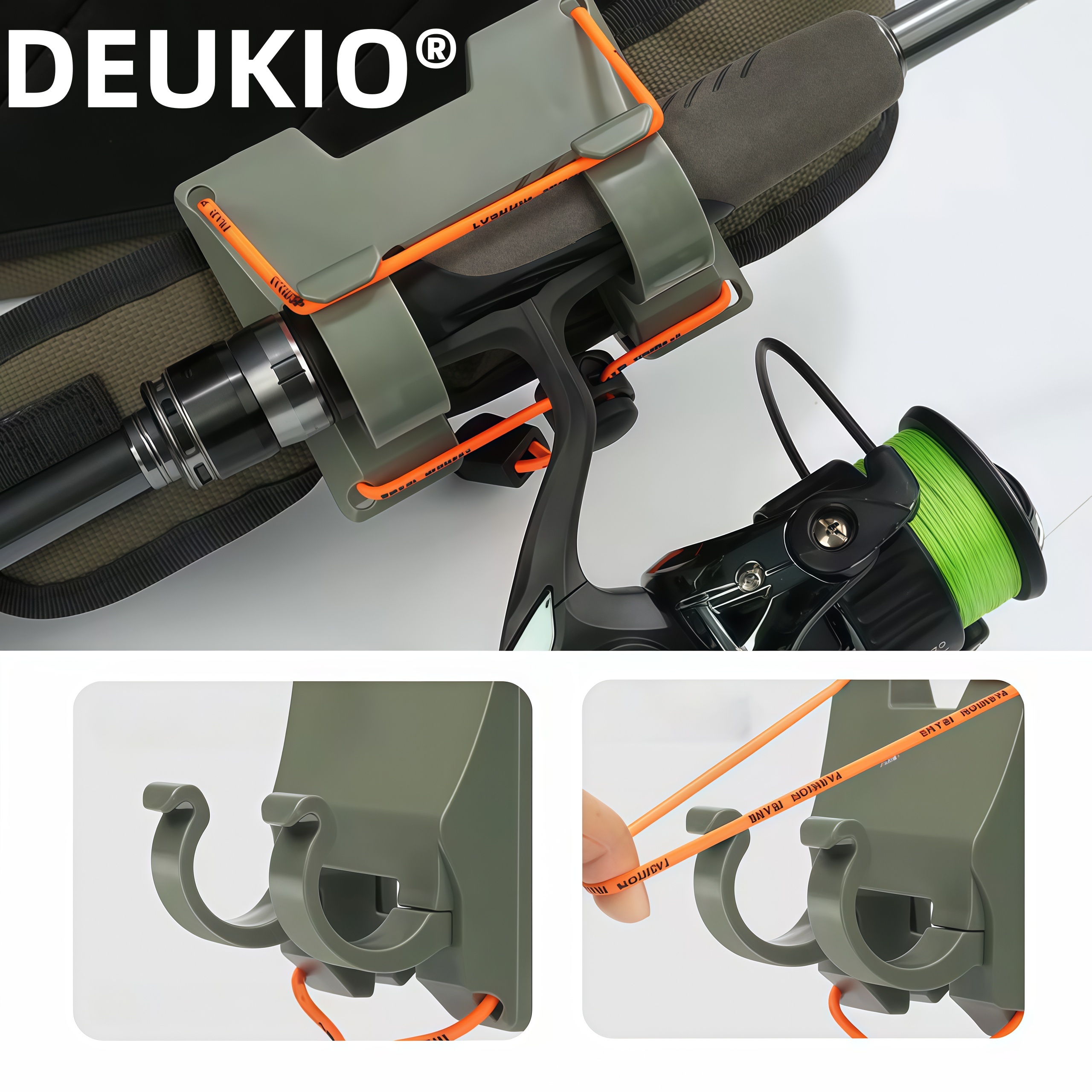 DEUKIO Outdoor Belt Clip Rod H – Fishing Rod Spinning recenzja i cena