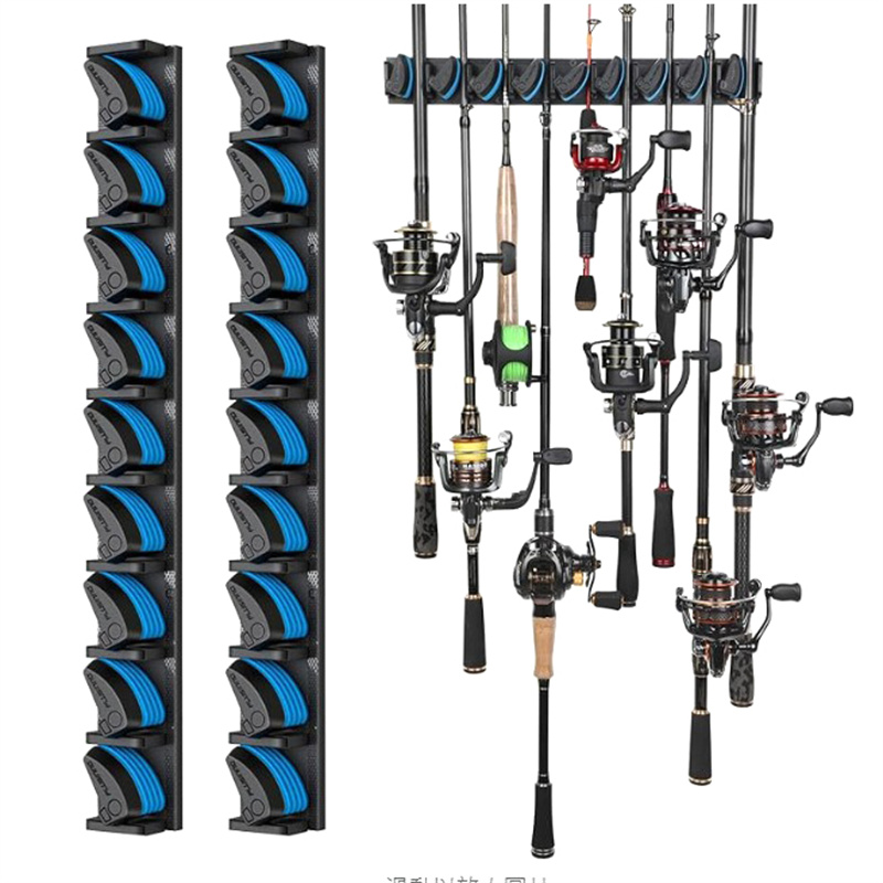 Durable Wall Mounted Vertical  – Fishing Rod Combo recenzja i cena