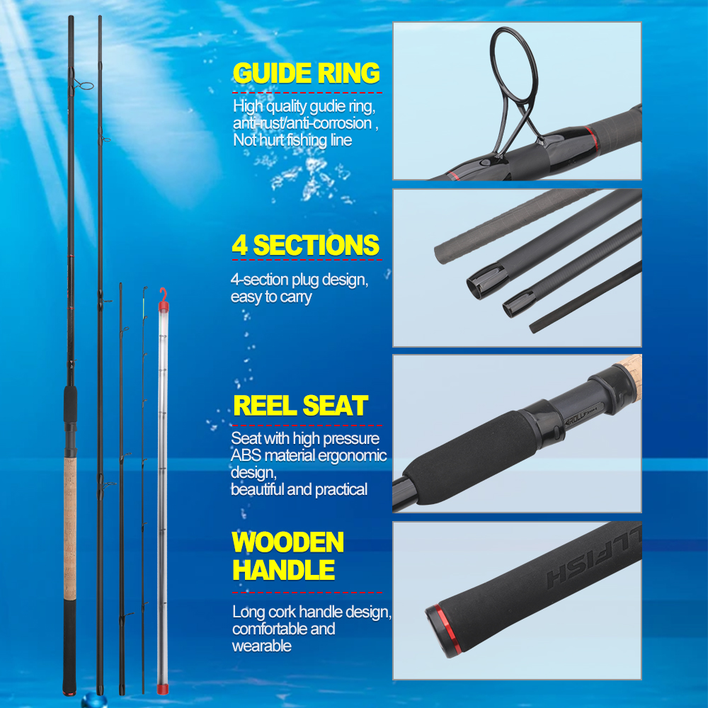 ROLLFISH 3.6m/3.9m Carbon Feed – Fishing Rod Tip Replacement recenzja i cena