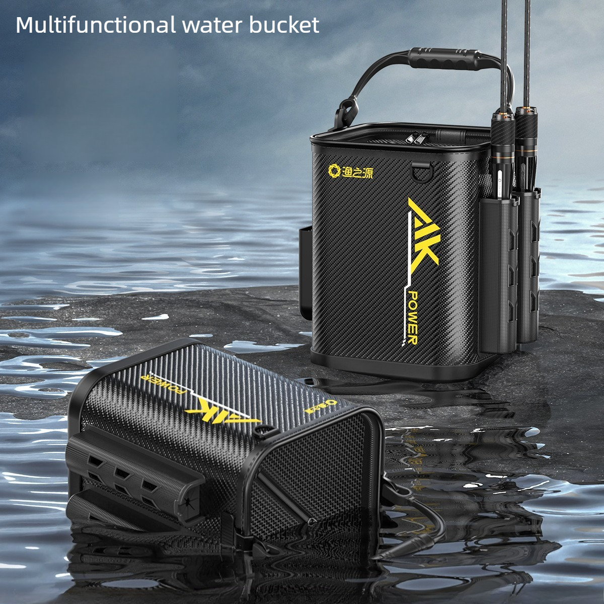 Multi-Functional Live Fish Buc – Fishing Rod Travel recenzja i cena