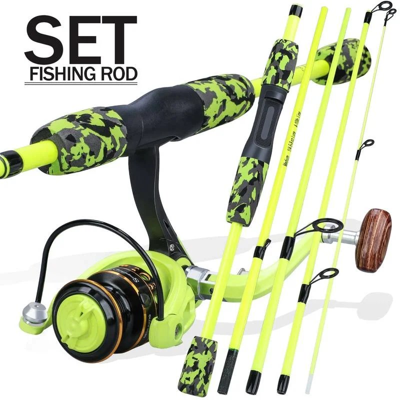 Sougayilang Portable 5 Section – Fishing Rod Combo recenzja i cena