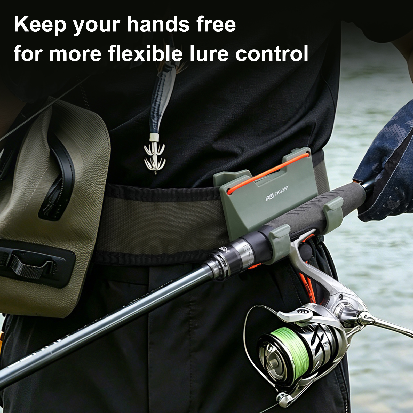 Outdoor Belt Clip Rod Holder H – Fishing Rod Fly recenzja i cena