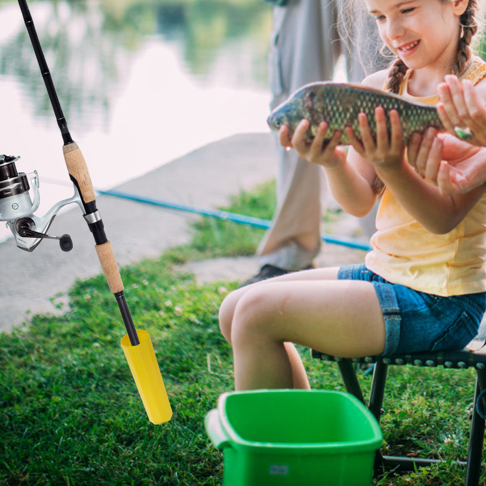 2Pcs Fishing Rod Socket St Ban – Fishing Rod Casting recenzja i cena