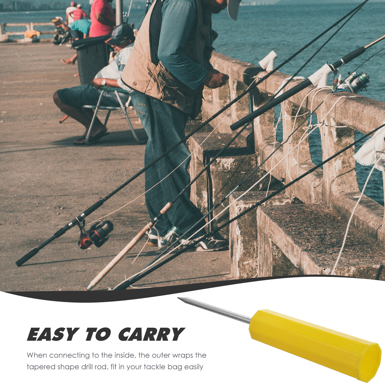 2Pcs Fishing Rod Socket St Ban – Fishing Rod Casting recenzja i cena