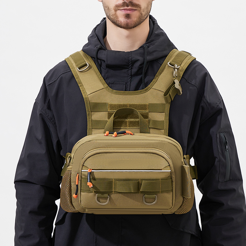 Men Chest Bag Tactical Fishing – Fishing Rod Holder recenzja i cena