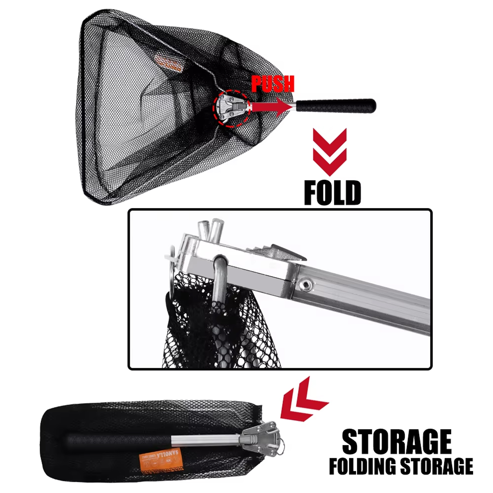 CAZULO Folding convenient fish – Fishing Rod Fly recenzja i cena