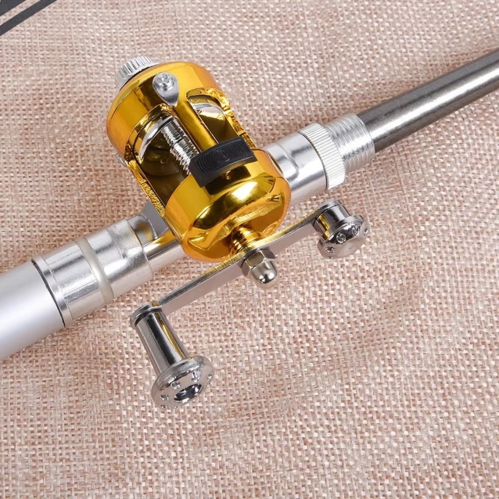 Mini portable steel pen fishin – Fishing Rod Case recenzja i cena