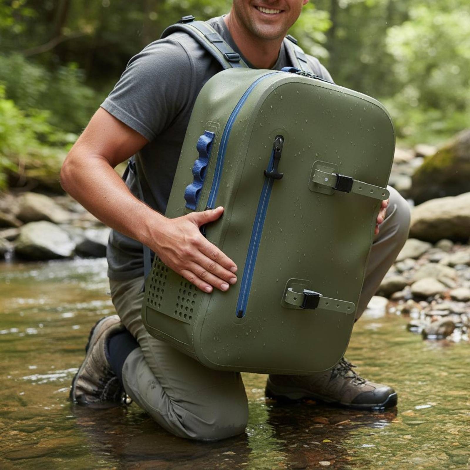 Rod Holder Backpack Breathable – Fishing Rod Holder recenzja i cena
