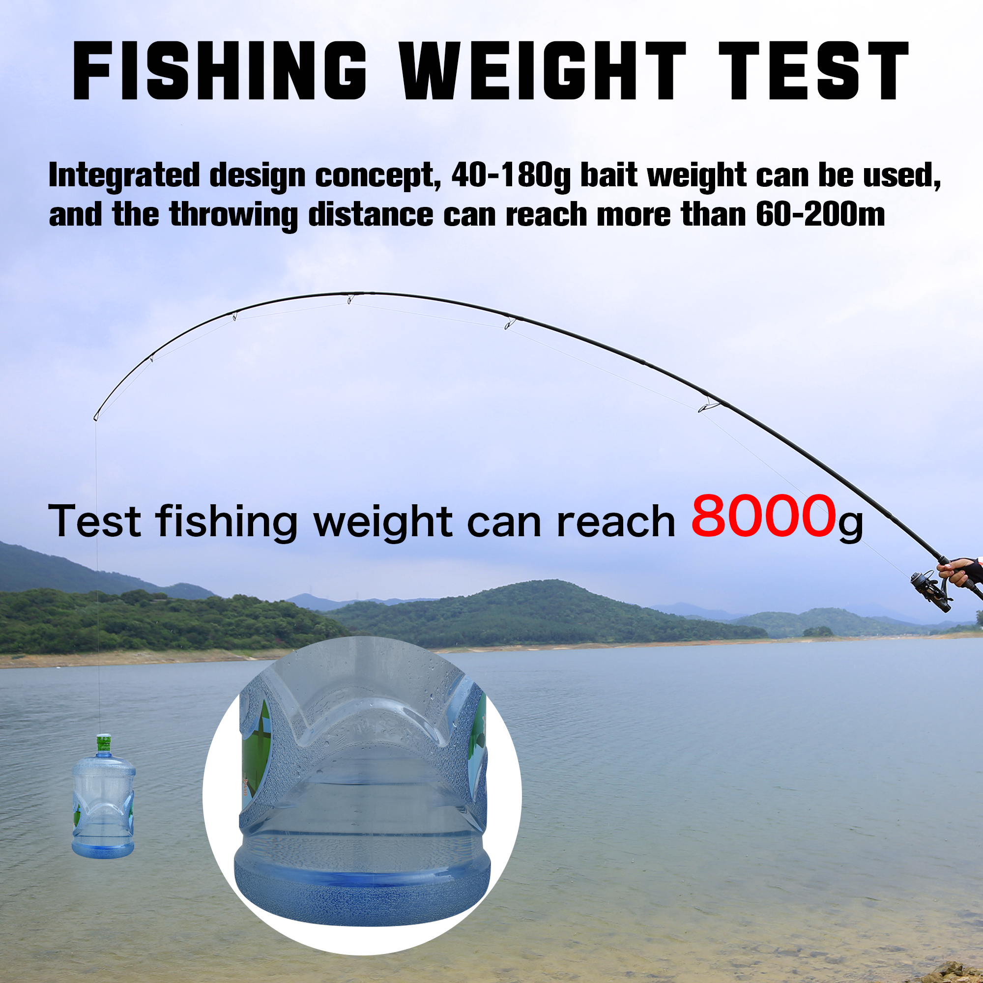 BIUTIFU BIGFISH Carp Surfcasti – Fishing Rod Surf recenzja i cena