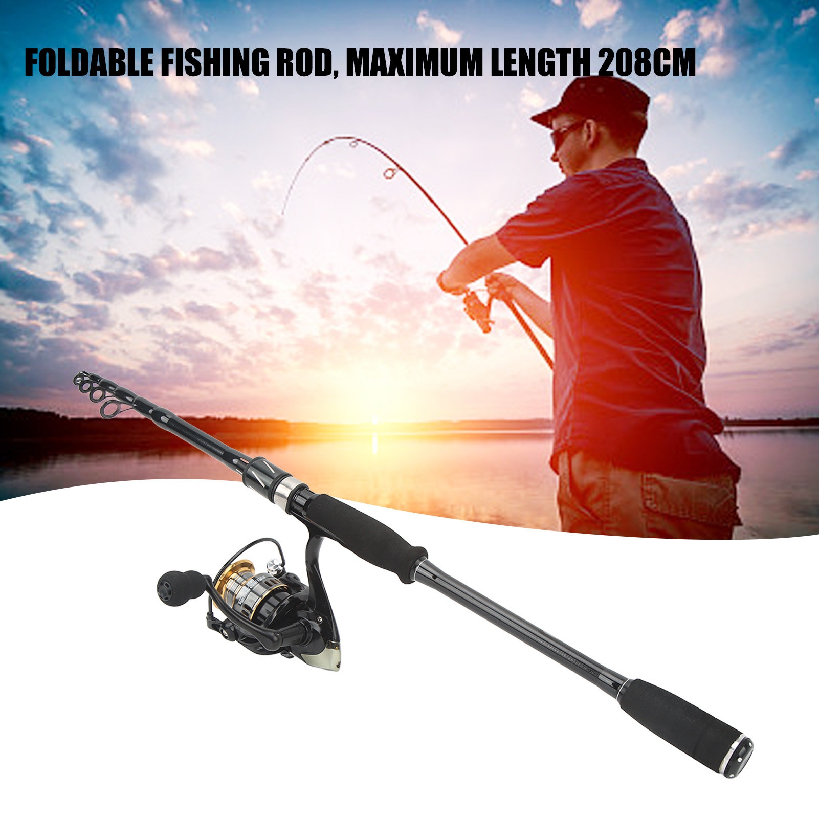 Lure Fishing Rod and Reel Comb – Fishing Rod Carbon Fiber recenzja i cena