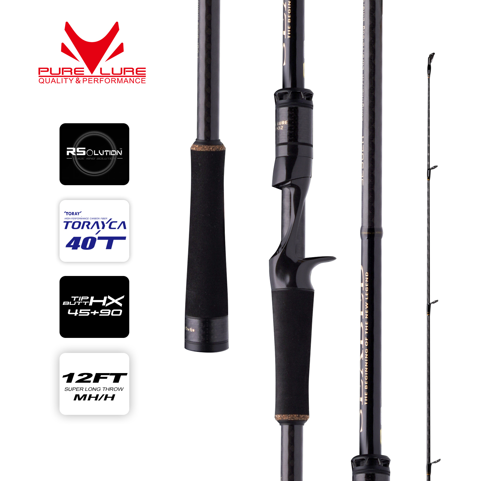 PURELURE SEABED 12FT 3.0m 3.3m – Fishing Rod Surf recenzja i cena