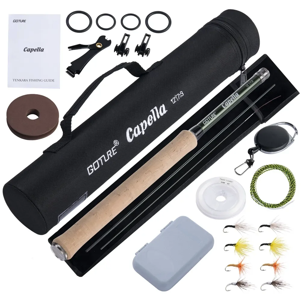 Goture 12FT Classical Tenkara  – Fishing Rod Combo recenzja i cena