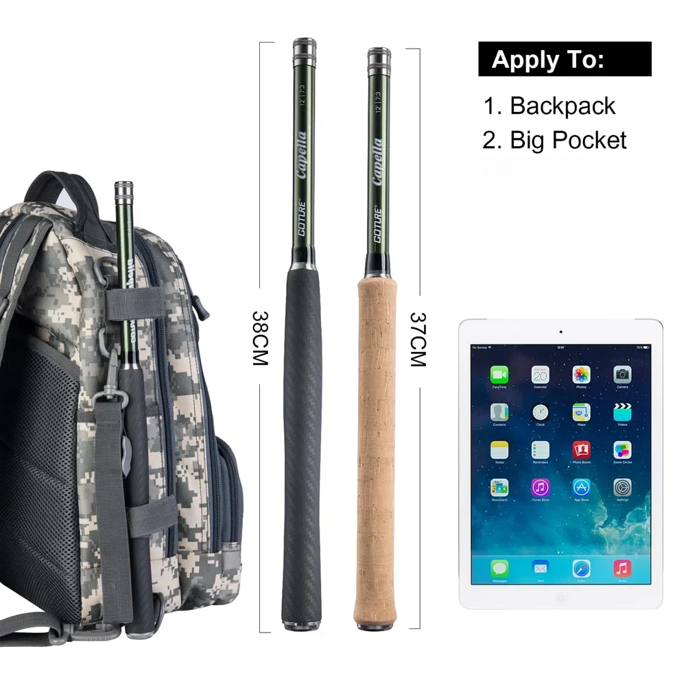 Goture 12FT Classical Tenkara  – Fishing Rod Combo recenzja i cena